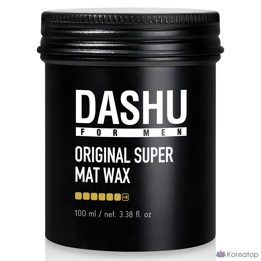 Воск для волос DASHU For Men Premium Original Super Matt Hair Wax, 100 мл, 1 шт.