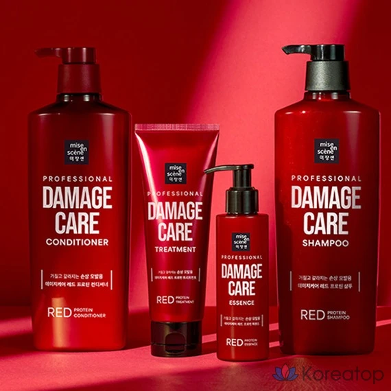 Кондиционер Mise en Scene Damage Care Rose Protein Rinse, 680 мл, 1 шт.