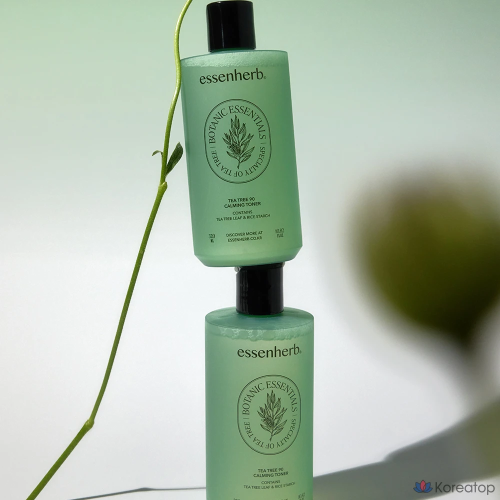 Набор для ухода EssenHerb Tea Tree 90 Calming Toner Double Set, 1 шт.