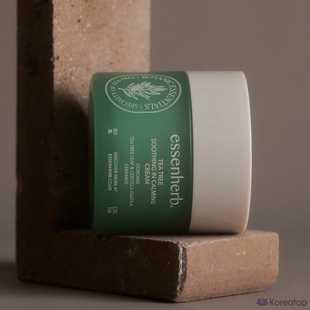 Крем EssenHerb Tea Tree Soothing In Calming Cream, 80 мл, 1 шт.