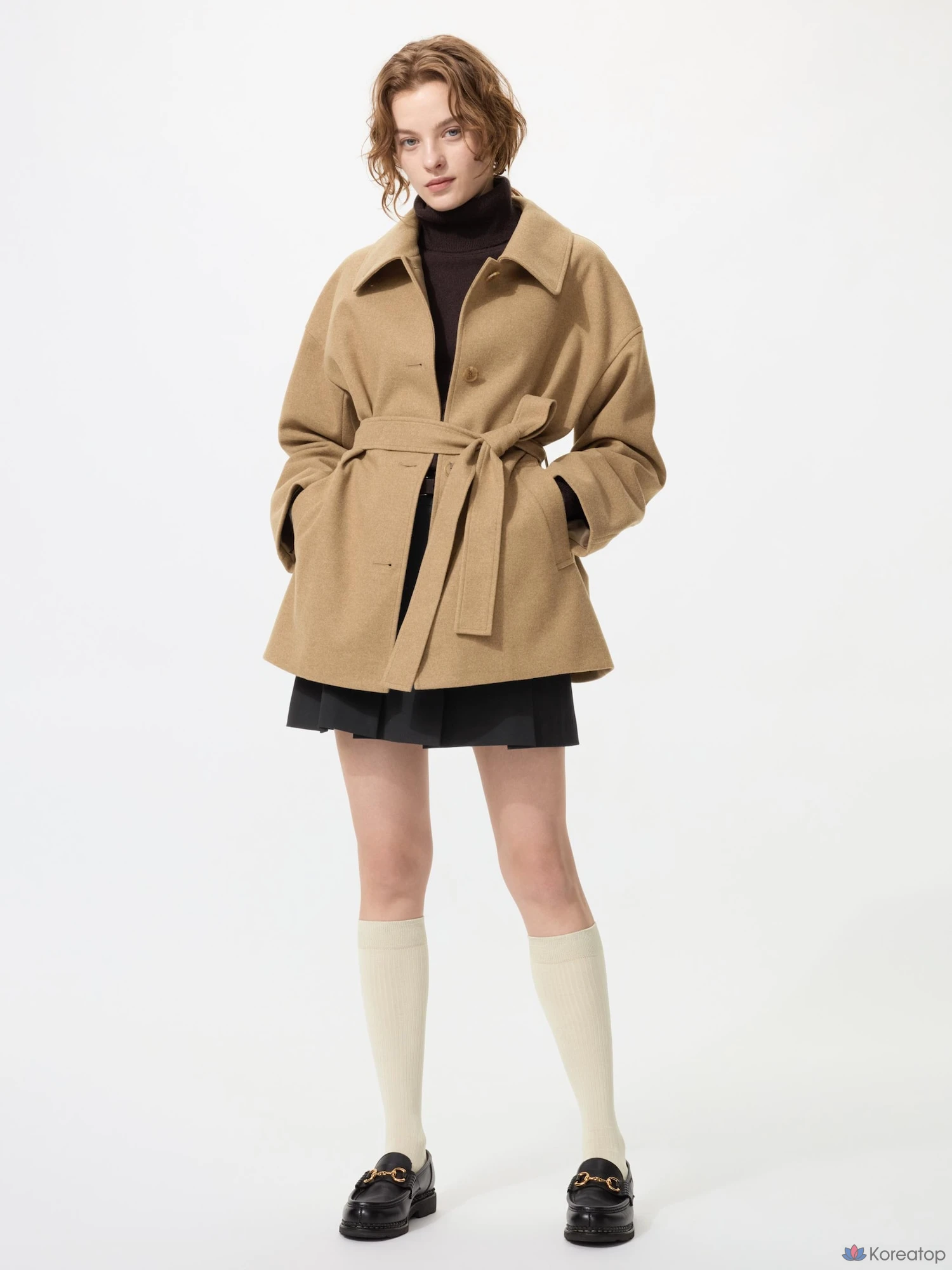Носки Uniqlo Rib High Socks, 2 пары