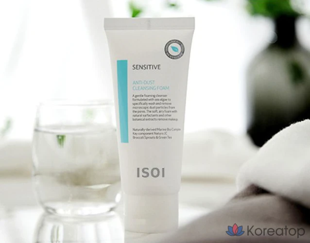 Очищающая пенка Isoi Sensitive Anti Dust Cleansing Foam, 100 мл, 1 шт.