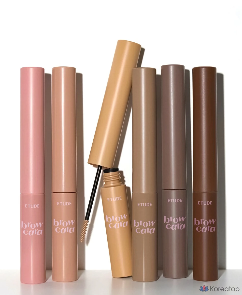 Карандаш для бровей Etude House Drawing Eyes Coloring Browcara, оттенок 03 Ash Brown, 5 г, 1 шт., фото 3
