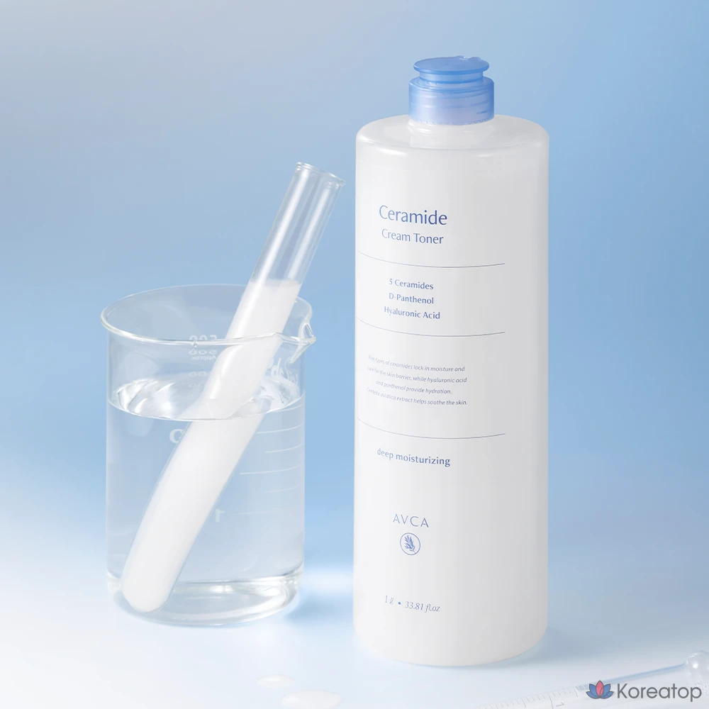 Тонер AVCA Ceramide Deep Moisture Cream Toner, 1 л, 1 шт.