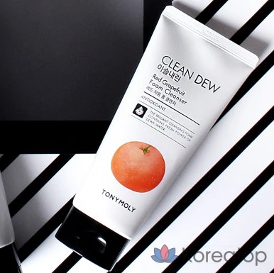 Пенка для умывания Tony Moly Dewy Foam Cleanser Red Grapefruit, 180 мл, 1 шт.
