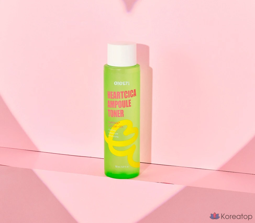 Тонер O!GETi Heart Cica Ampoule Toner, 150 мл, 1 шт.