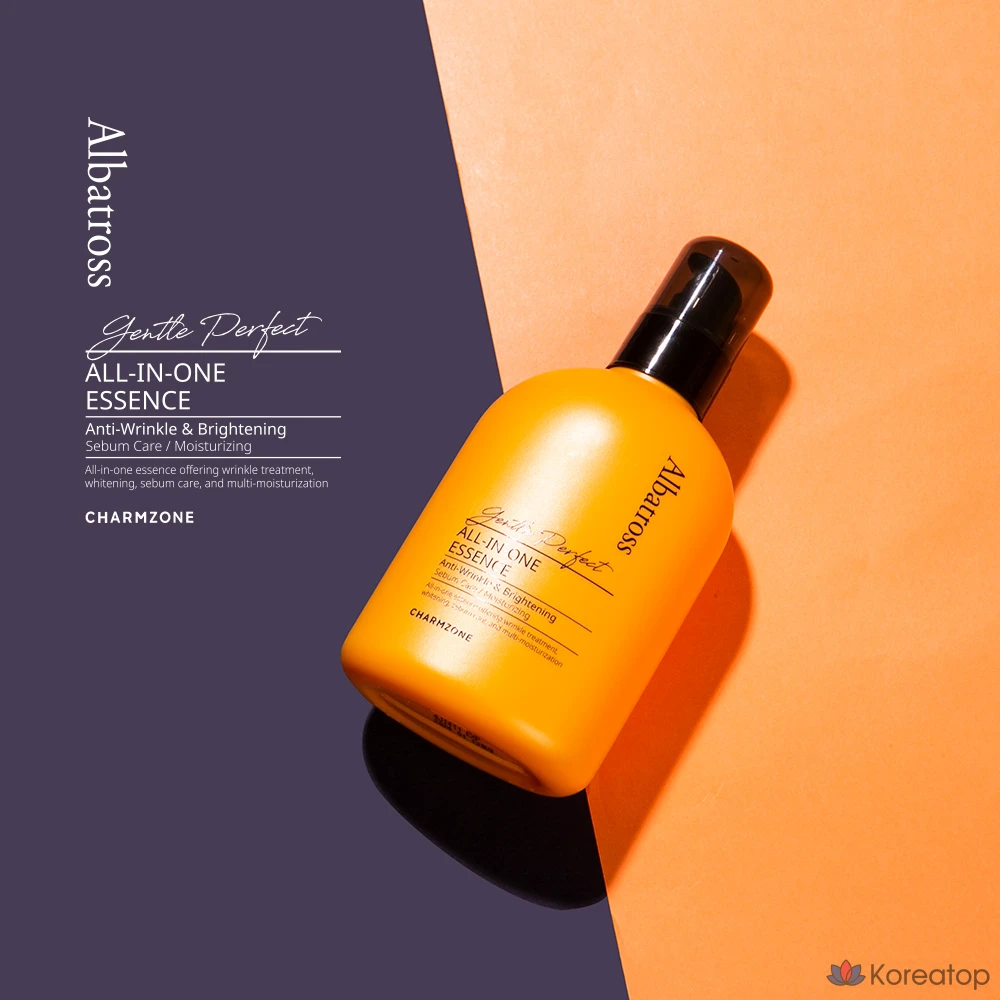 Тонер Charmzone Albatross Gentle Perfect All-in-One Essence Skin Lotion, 230 мл, 1 шт.