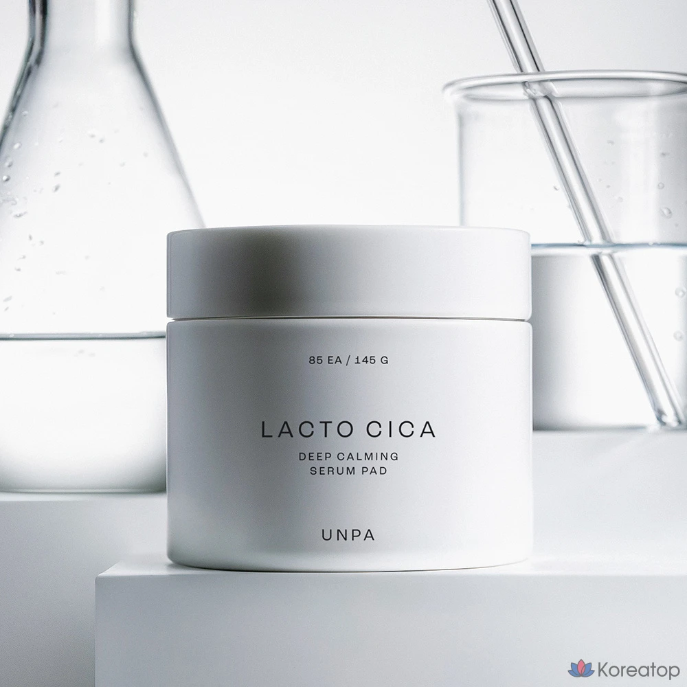 Серум-пэды UNPA Lacto Cica Deep Calming, 85 шт., 145 г