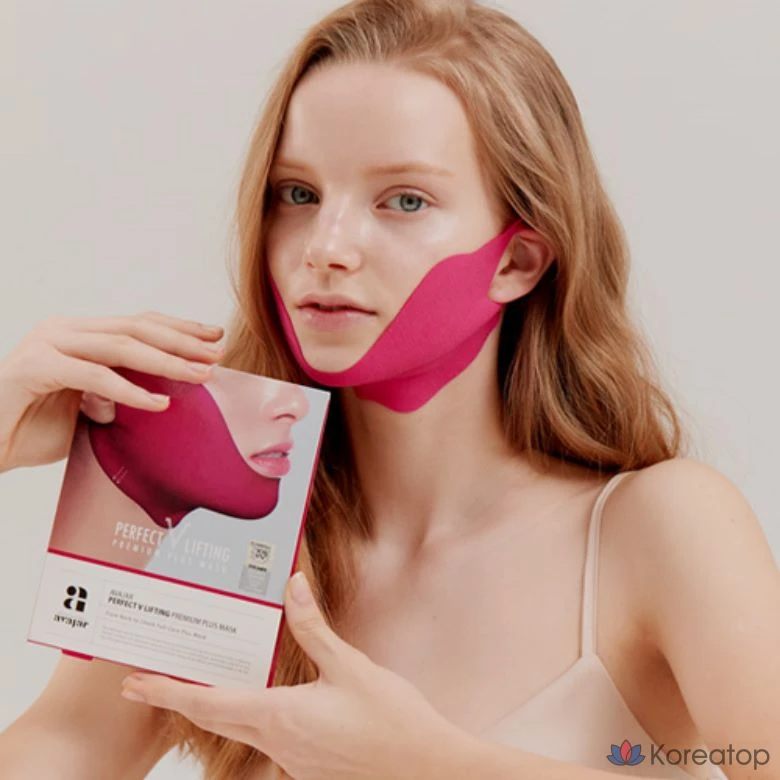 Тканевая маска для лица LOLO SKINNY Perfect V Lifting Premium Plus Mask, 20 шт., фото 3