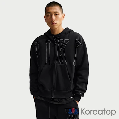 Худи на молнии мужской Nike Solo Fleece Loose Full-Zip Hoodie