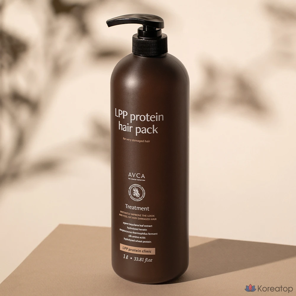 Восстанавливающий уход AVCA LPP Protein Hair Pack Treatment, 1 л, 1 шт.