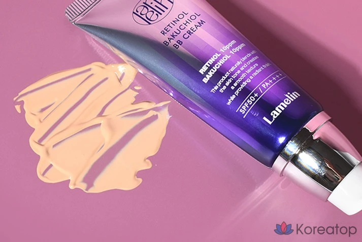 BB-крем Lamelin Retinol Bakuchiol, оттенок Beige, 50 мл, 1 шт.