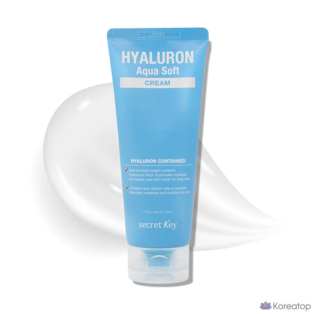 Крем Secret Key Hyaluron Aqua Soft Cream, 150 г, 1 шт.