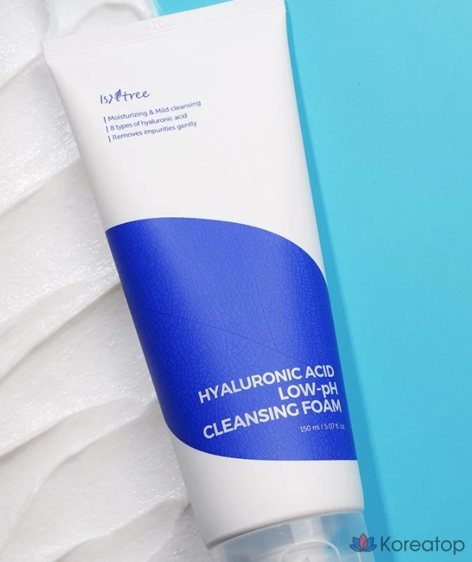 Пенка для умывания IsNtree Hyaluronic Acid Mild Cleansing Foam, 150 мл, 1 шт.