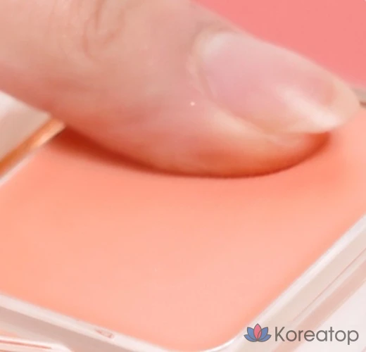 Кремовые румяна Forencos Soft Fitting Cream Blusher, оттенок 01 Apricot Milk, 3 г, 1 шт.