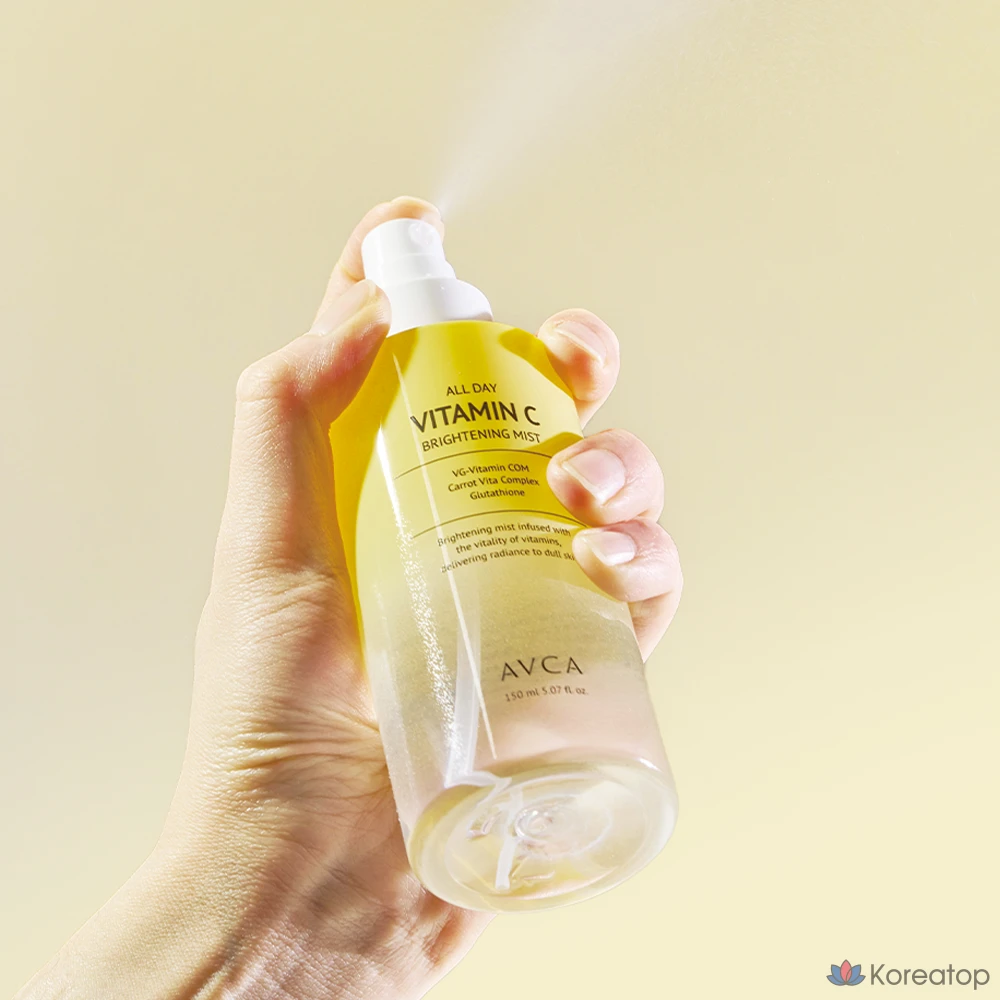 Спрей для лица AVCA All Day Vitamin C Whitening Mist, 150 мл, 1 шт.
