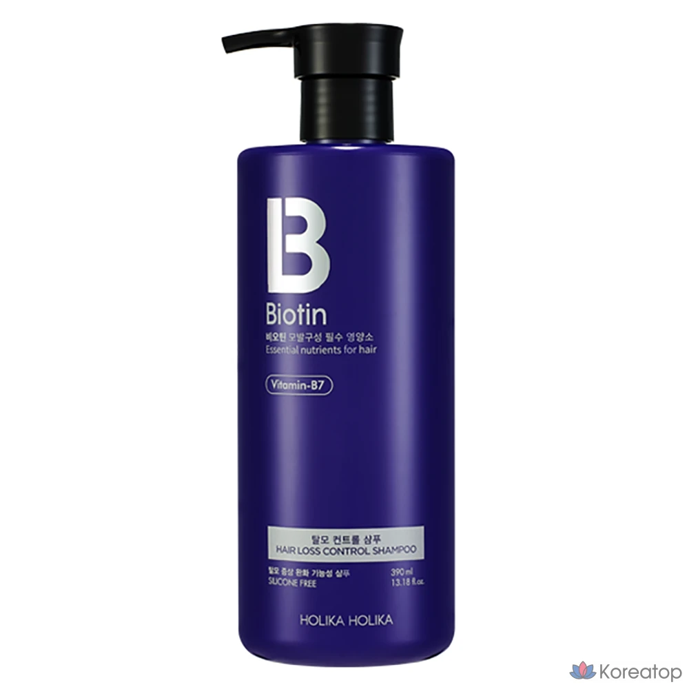 Шампунь Holika Holika Biotin Control Shampoo, 390 мл, 1 шт.