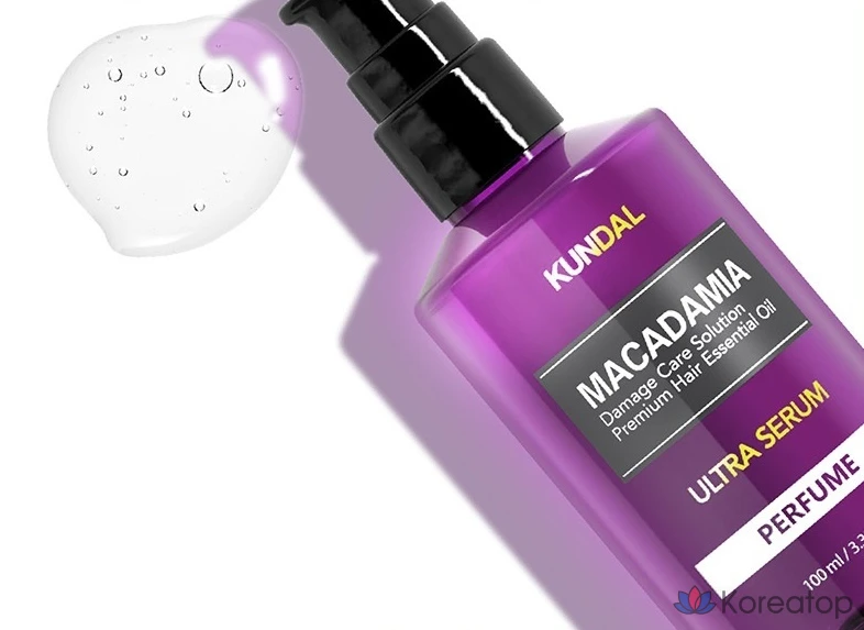 Сыворотка для волос Kundal Macadamia Ultra Serum Hair Essence, аромат White Musk, 100 мл, 1 шт.