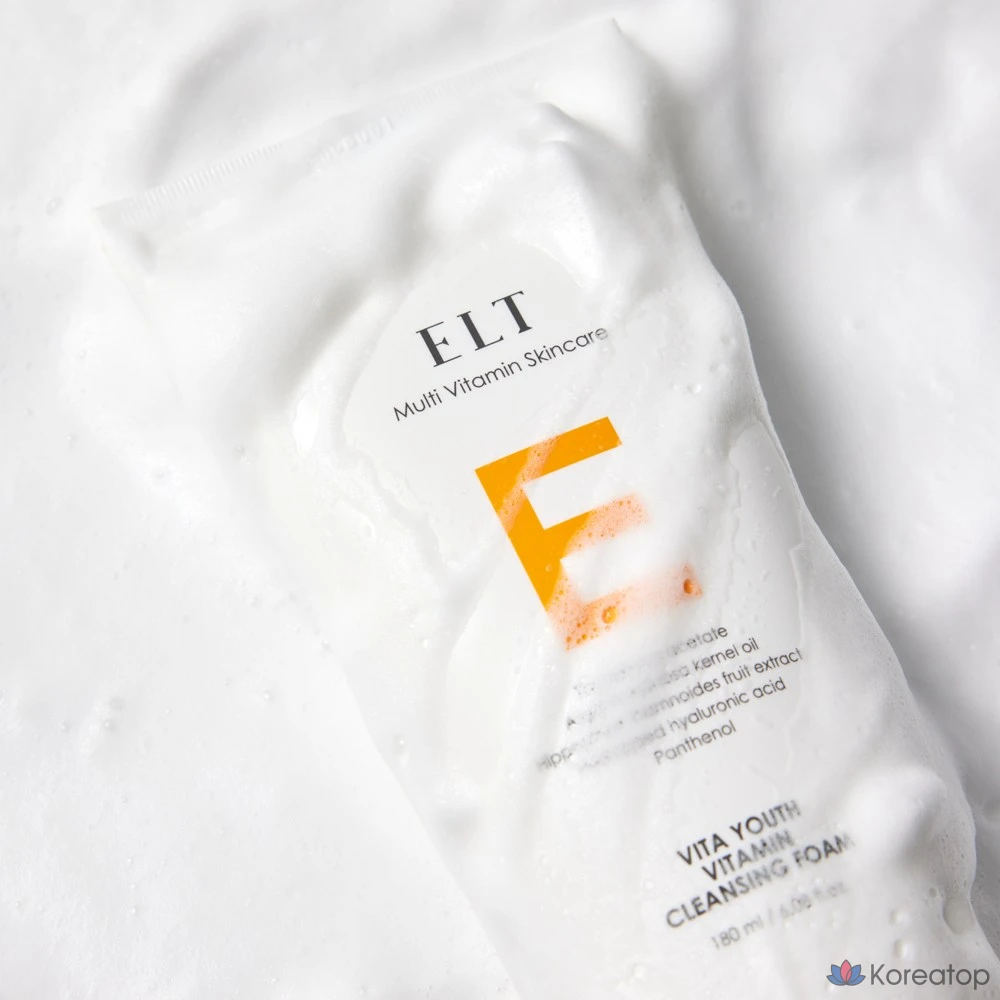 Очищающая пенка ELT Vita Youth Vitamin C E Complex Hyaluronic Acid Cleansing Foam, 1 шт.