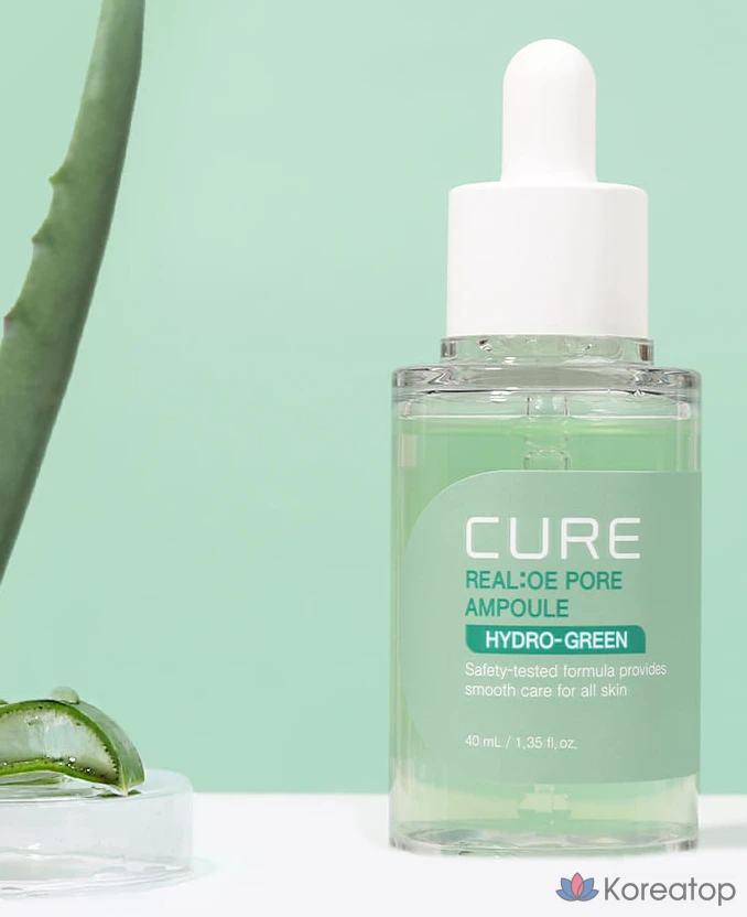 Ампульная сыворотка KIM JEONG MOON Aloe Cure Real Aloe Pore Ampoule, 40 мл, 1 шт.