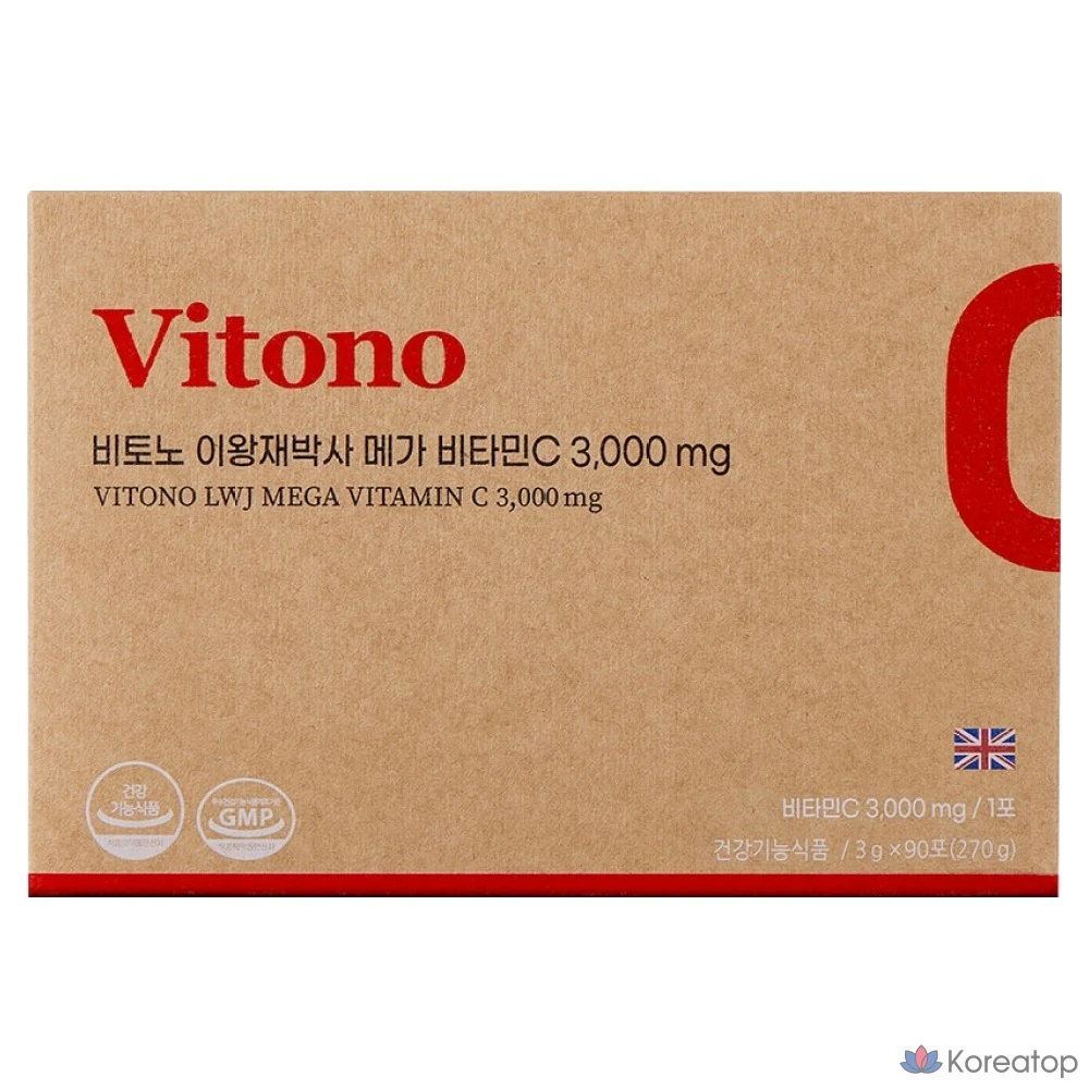 Порошок Banobagi Vito No Dr. Lee Wang-jae Mega Vitamin C 3000mg, 270 г, 1 шт.