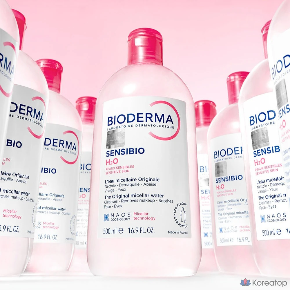 Мицеллярная вода Bioderma Sensibio H2O, 500 мл, 1 шт., фото 3