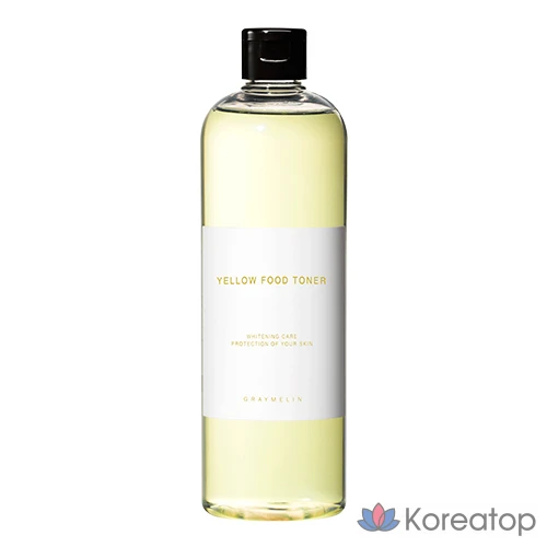 Тонер Graymelin Whitening Nutrition Yellow Food Toner, 500 мл, 1 шт.