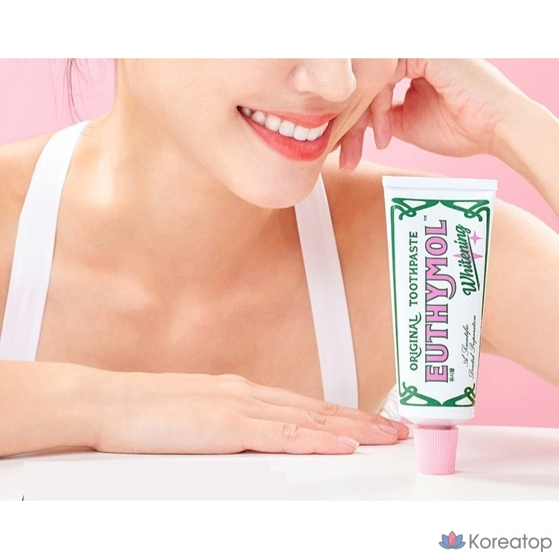 Зубная паста Euthymol Whitening Travel Set (паста 40 г + щетка + чехол), 1 шт.