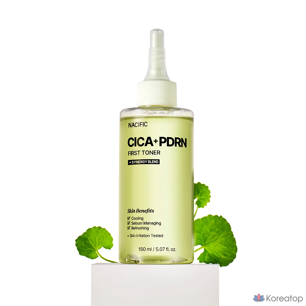 Тонер NACIFIC Sprout Cica PDRN First Toner, 150 мл, 1 шт.