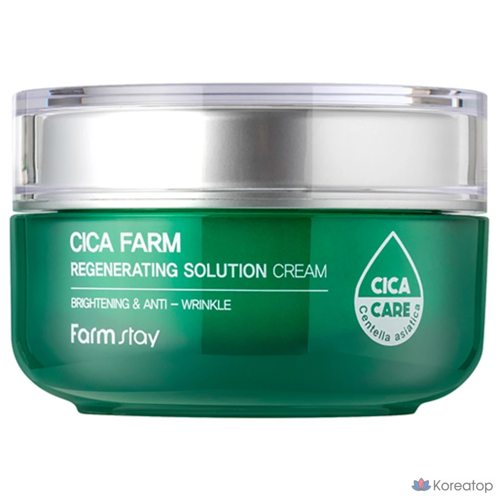 Крем FarmStay Cica Farm Regenerating Solution, 50 мл, 1 шт.
