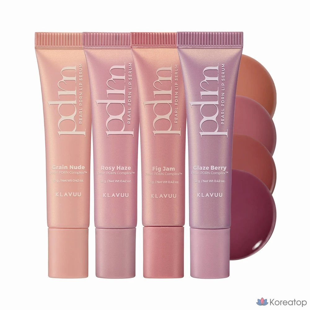 Сыворотка для губ Klavuu Nourishing Care Pearl PDRN Lip Serum, оттенок Rosy Haze, 12 г, 1 шт.