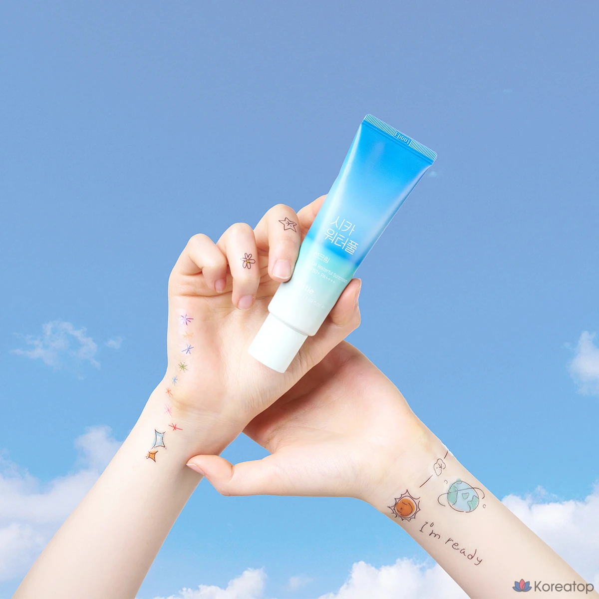 Солнцезащитный крем Ottie Cica Waterful Sun Cream SPF50+ PA++++, 50 мл, 1 шт.