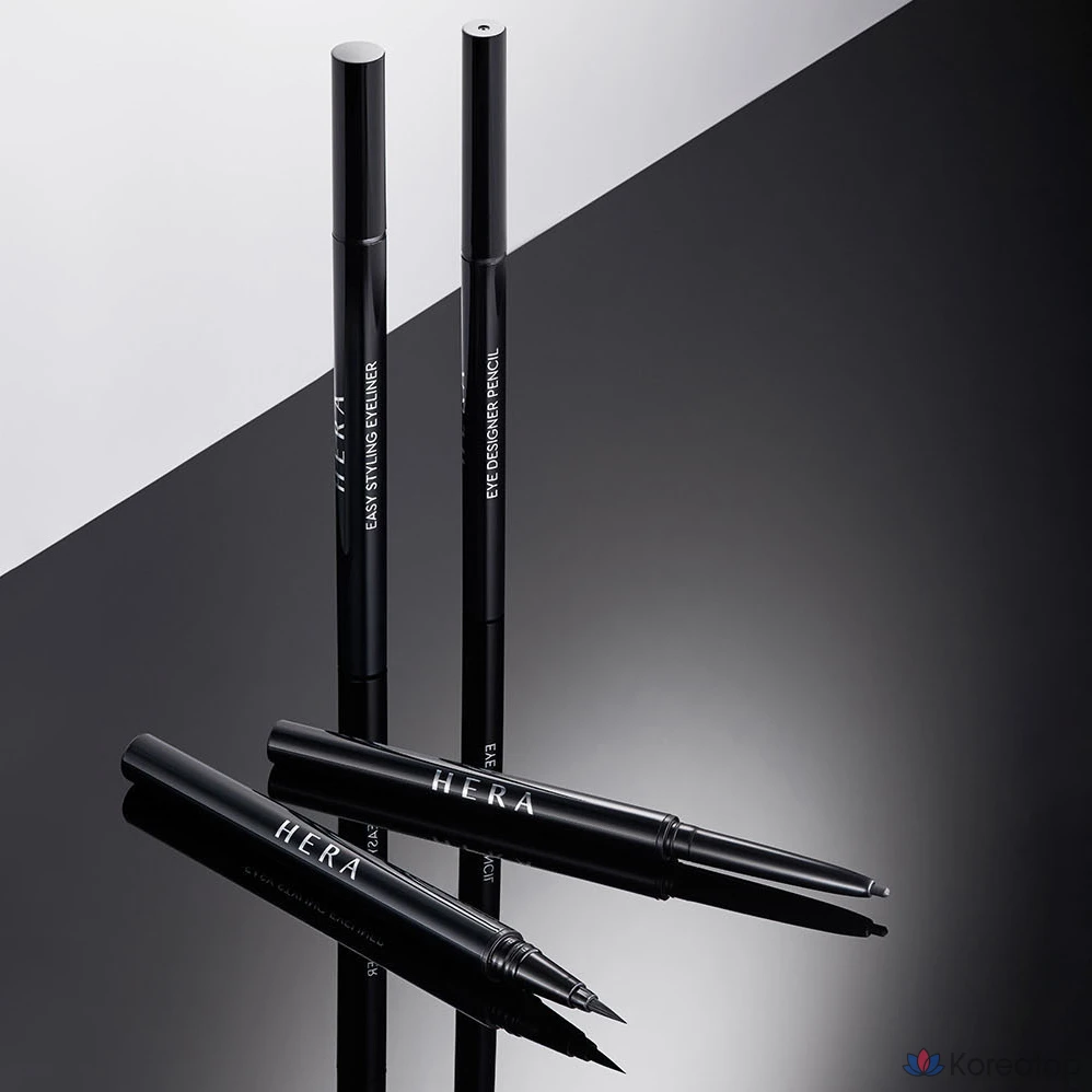 Подводка для глаз Hera Easy Styling Eyeliner, оттенок Black, 0.5 г, 1 шт.