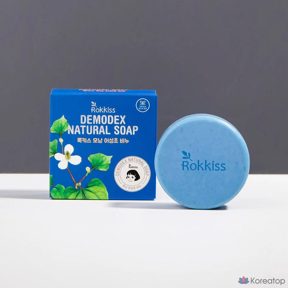 Мыло для умывания Rokkiss Mogwang Eoseongcho Cleansing Soap, 100 г, 1 шт.