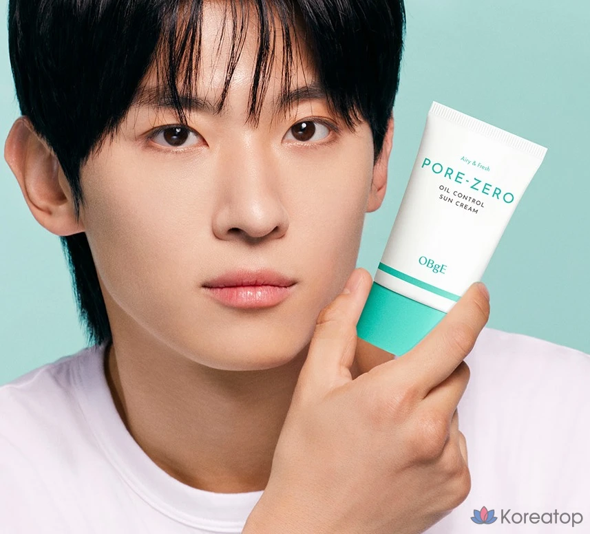 Солнцезащитный крем OBge Pore Zero Oil Control Sun Cream SPF50+ PA++++, 50 мл, 1 шт.