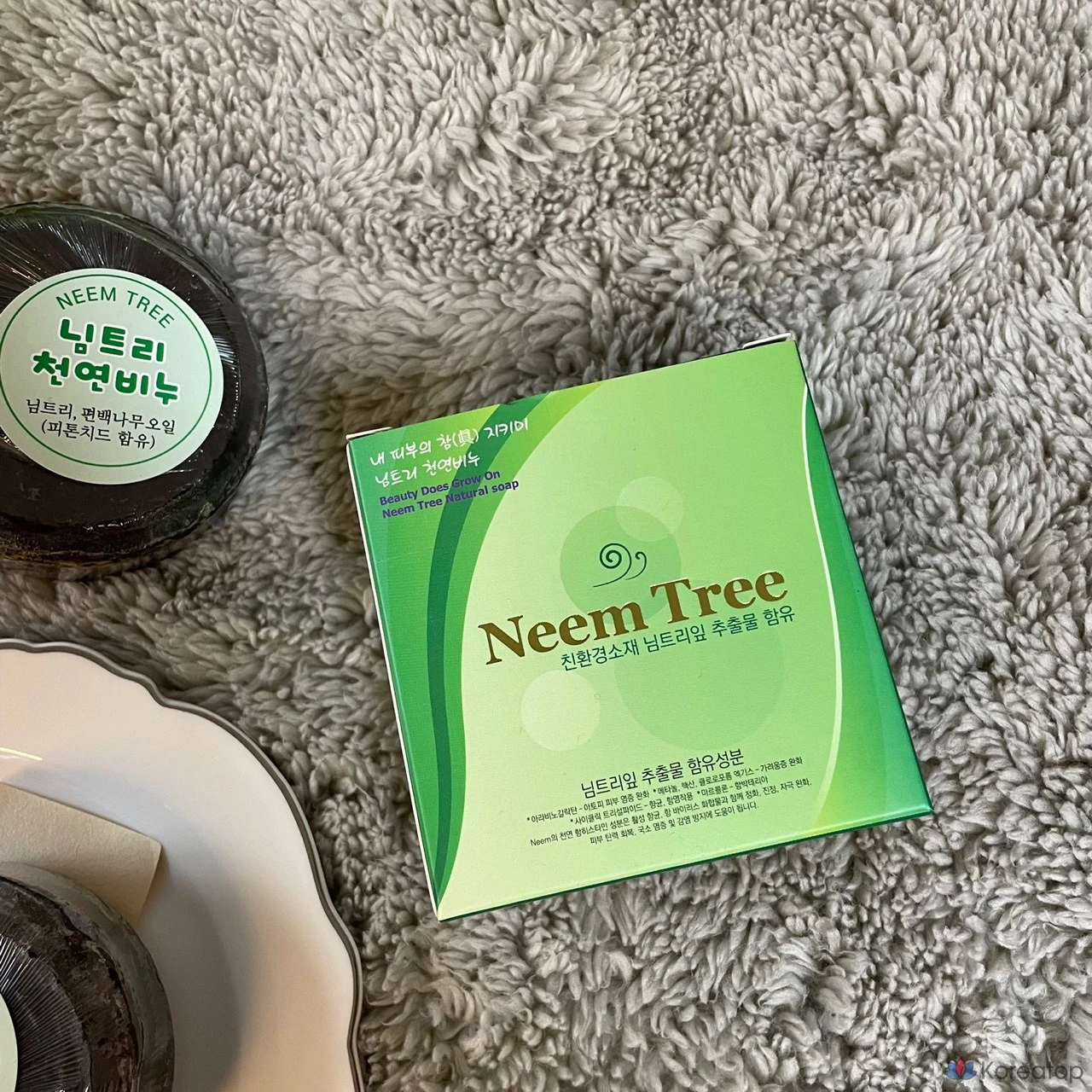 Мыло TOUN28 Nimna Tree & Hinoki Cypress Atopic Soap, 90 г, 1 шт.
