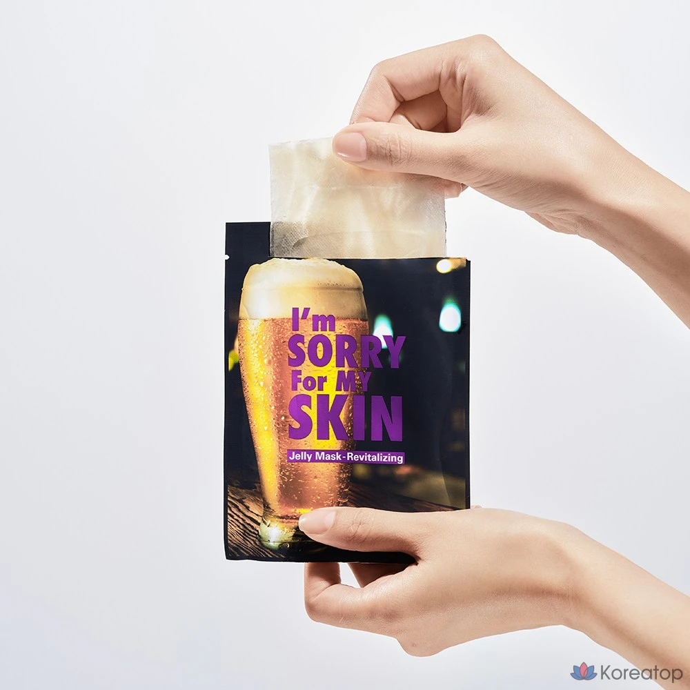 Тканевая маска для лица I'm Sorry for My Skin Revitalizing Jelly Mask, 1 шт.