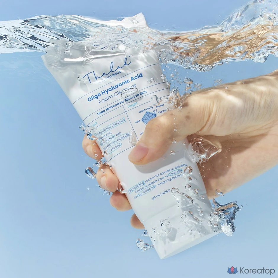 Пенка для умывания THE LAB by blanc doux Oligo Hyaluronic Acid Foam Cleanser, 120 мл, 1 шт.