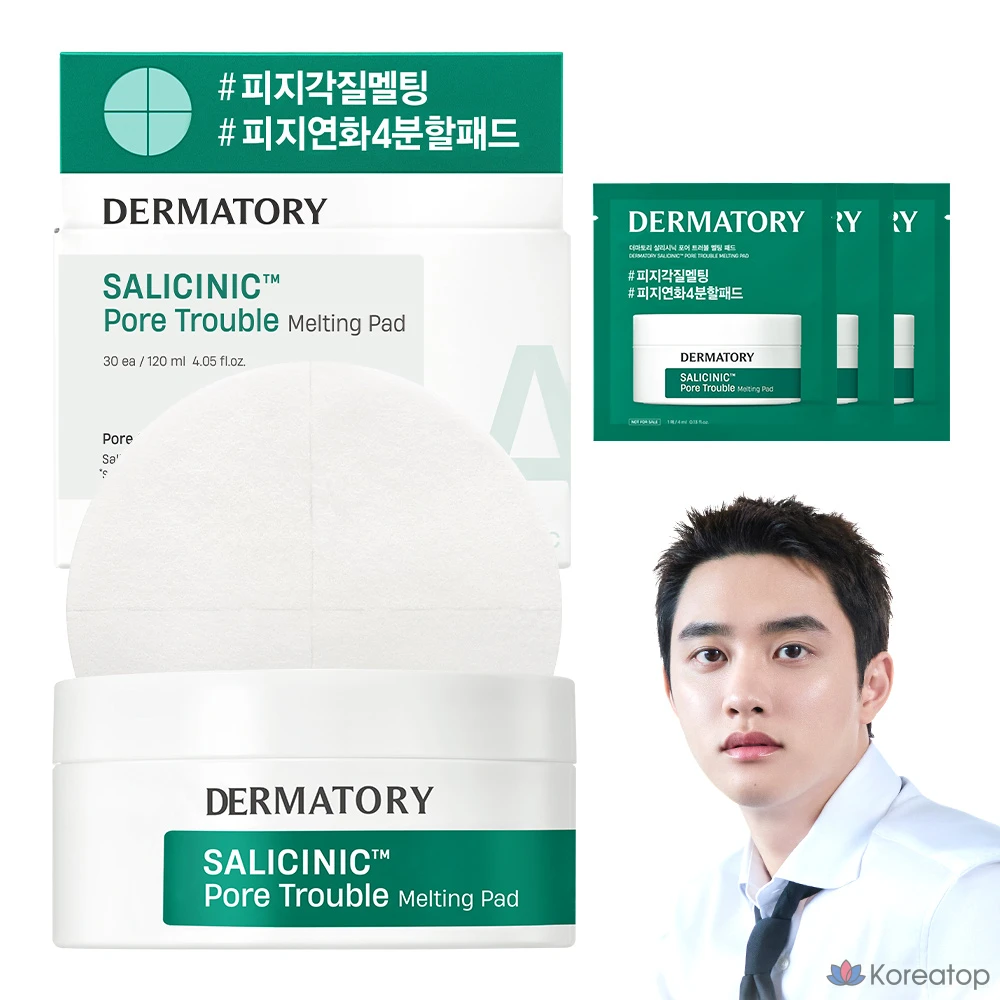 Пэды Dermatory Salicylic Pore Trouble Melting Pad, 30 шт.
