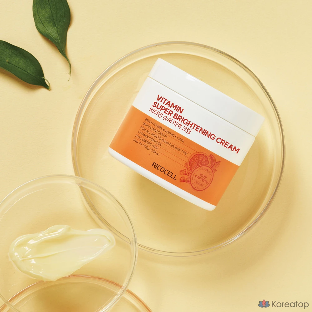 Крем Ricocell Vitamin 10 Super Whitening Moisture Cream, 100 мл, 1 шт.