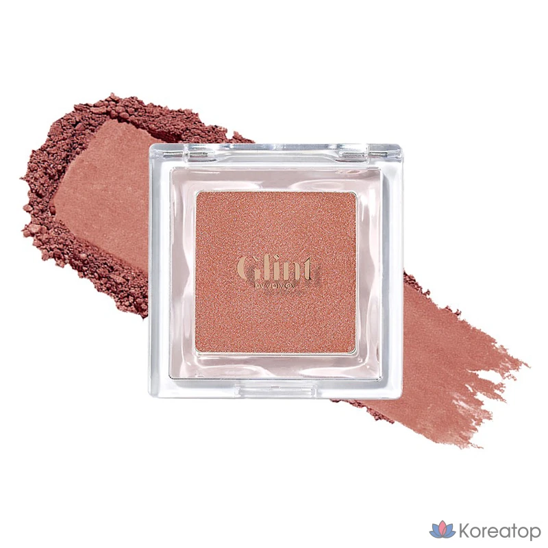 Бронзер-пудра Glint by VDIVOV Baked Blush Blusher, оттенок 09 Burnt Sienna, 2.4 г, 1 шт.