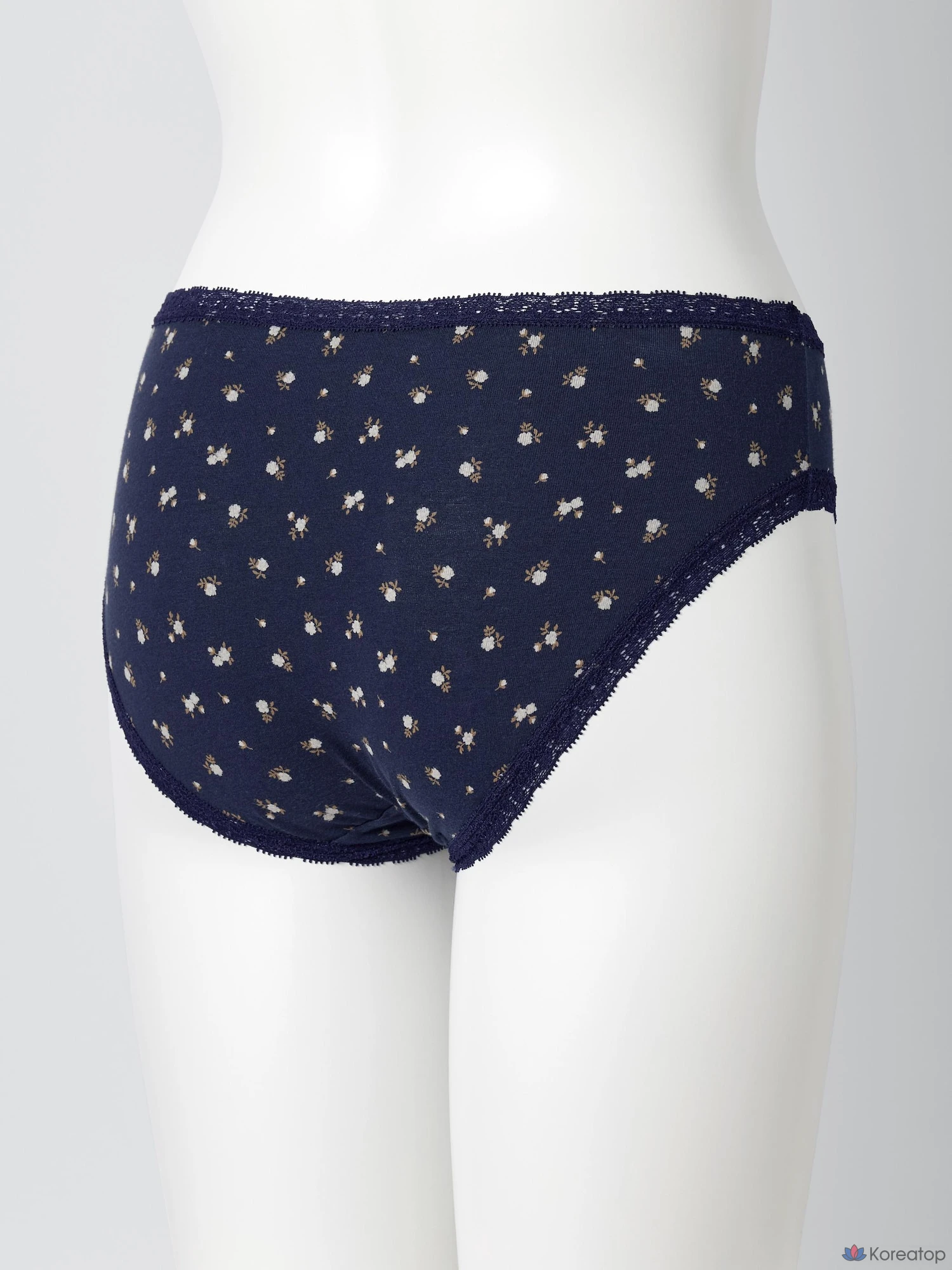 Шорты Uniqlo Cotton Jersey Shorts Mid Waist, цветочный B