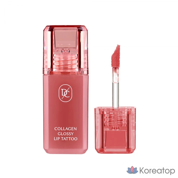 Тинт для губ DOCTOR.3 Lip Tattoo Collagen Glossy, оттенок 04 Rose, 5 г, 1 шт.