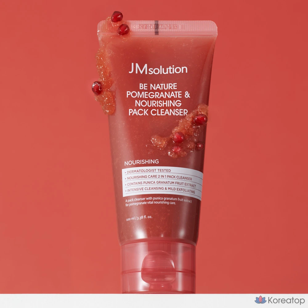 Очищающая пенка JM Solution Nature Pomegranate Nourishing Pack Cleanser, 100 мл, 1 шт.