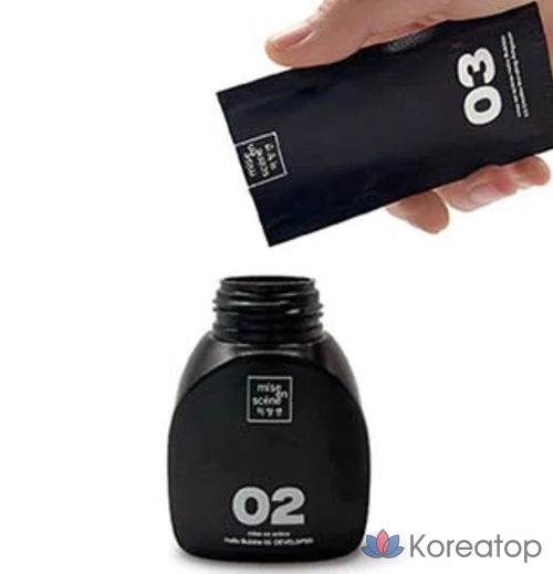 Краска для волос Mise en Scene Hello Bubble, оттенок 3NT Dark Choco, 1 шт.
