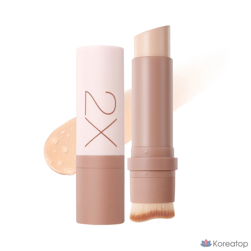 Тональная основа CHOSUNGAH Super Fit Cover Foundation, оттенок 1 Light Beige, 2 x 12 г, 1 шт.