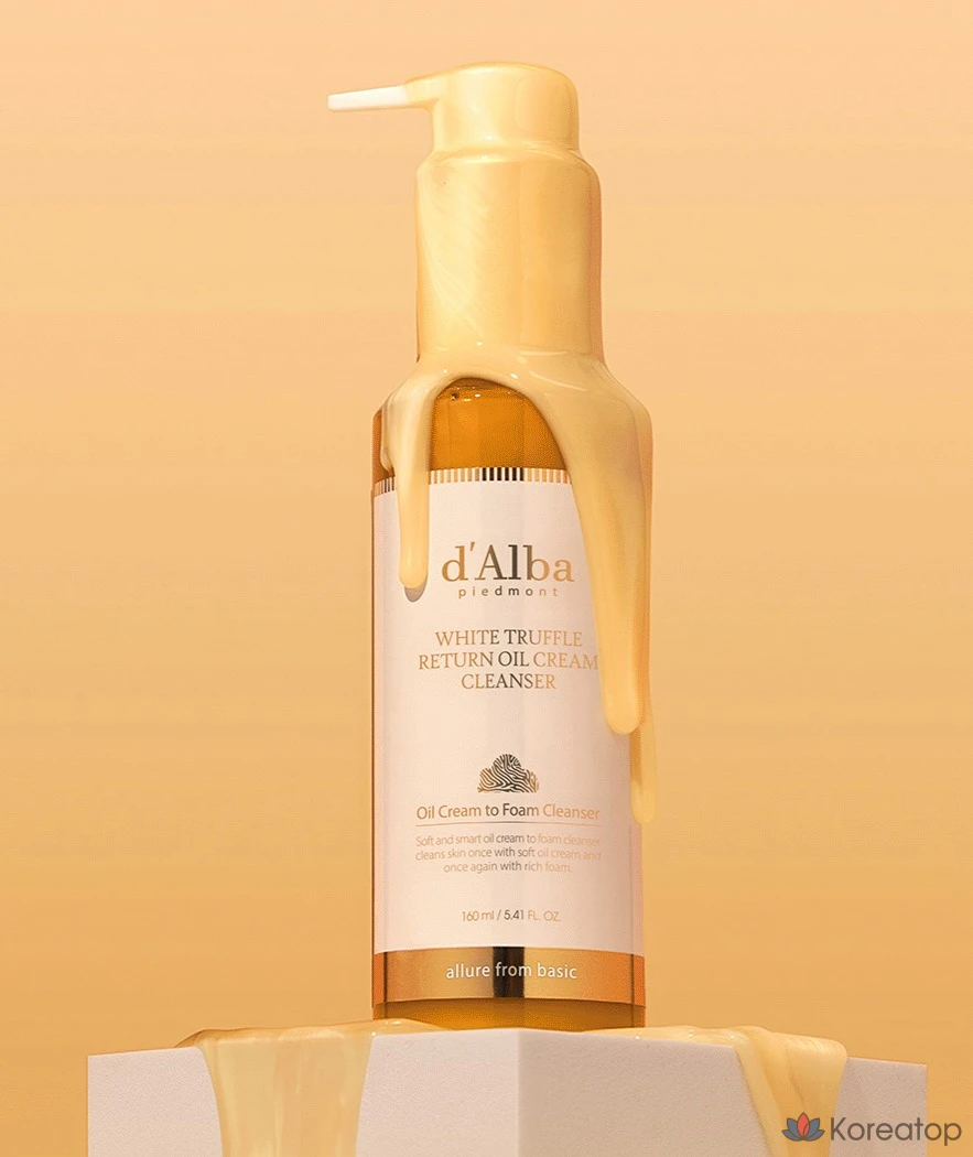 Гидрофильное масло d'Alba White Truffle Return Oil Cream Cleanser, 160 мл, 1 шт.