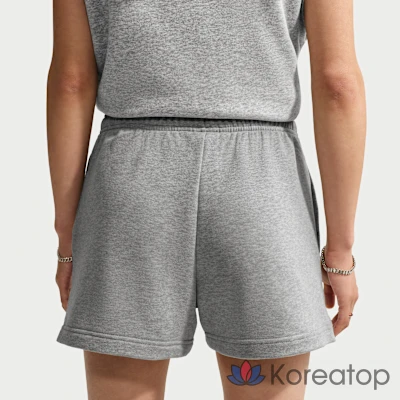 Шорты женские Nike Studio Fleece Lightweight Mid-Rise