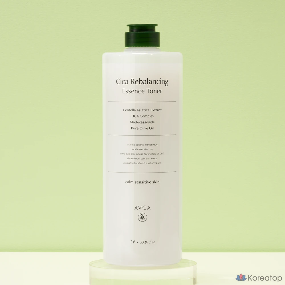 Тонер AVCA Cica Rebalancing Essence, 1 л, 1 шт.