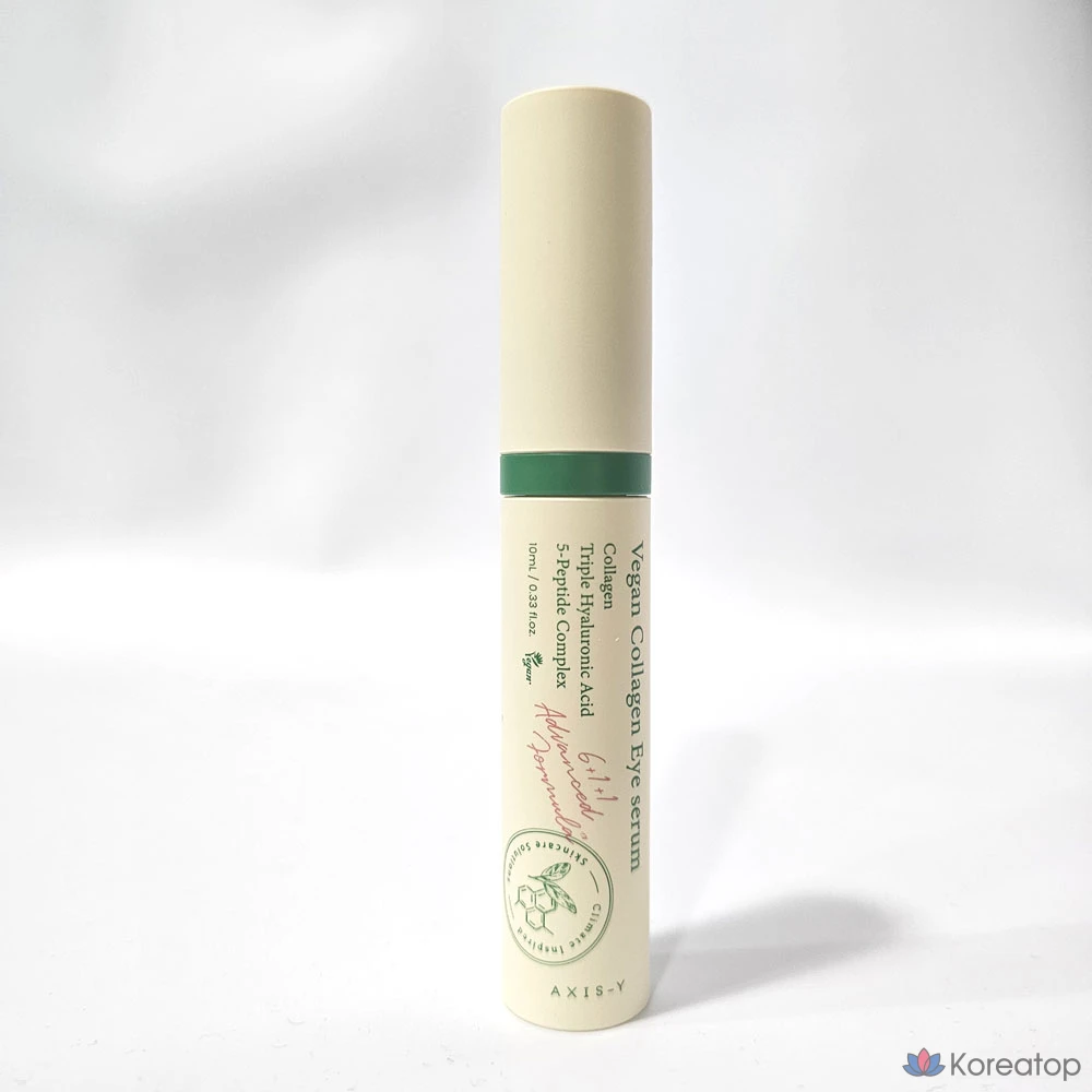 Сыворотка для глаз Axis-Y Vegan Collagen Eye Serum 5 Peptide Complex, 10 мл, 1 шт.